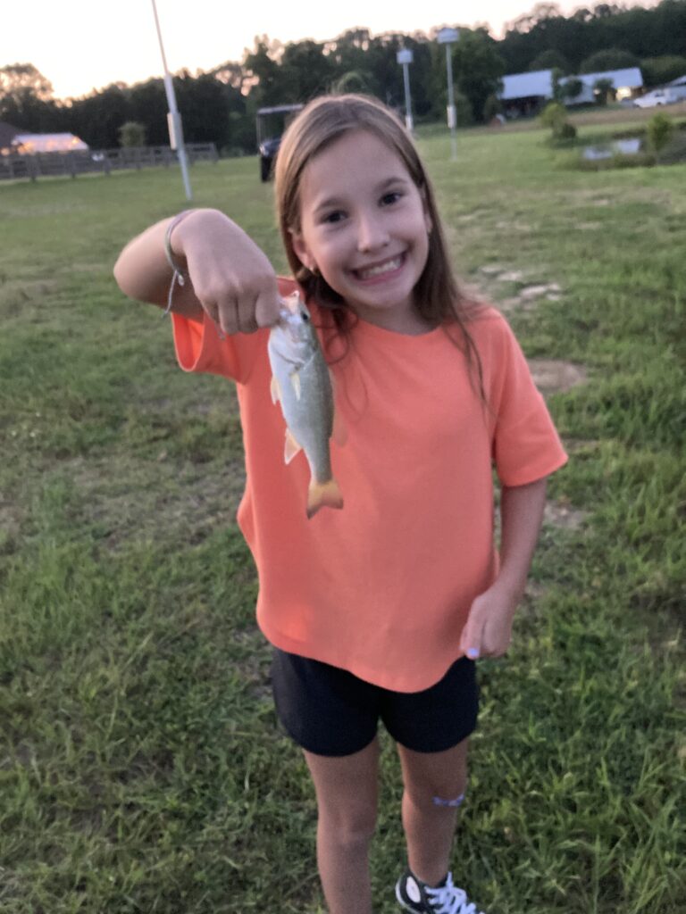 First fish!