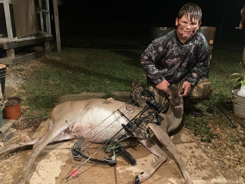 10 Year Old’s First Bow Kill