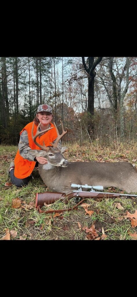 My first buck hunting by myself